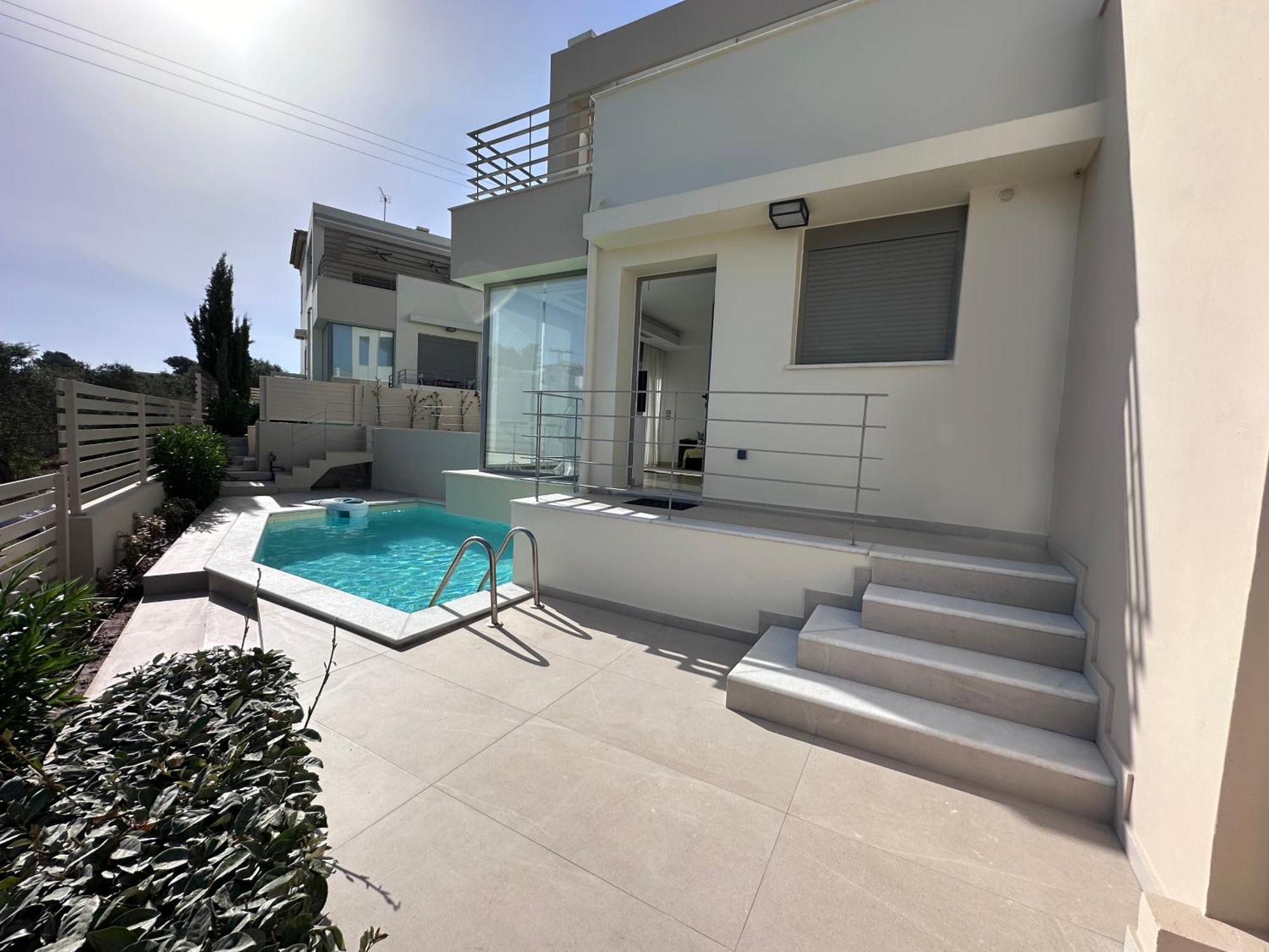 Rvg Rania House With Pool Apartment ปอร์โตเฮลี ภายนอก รูปภาพ